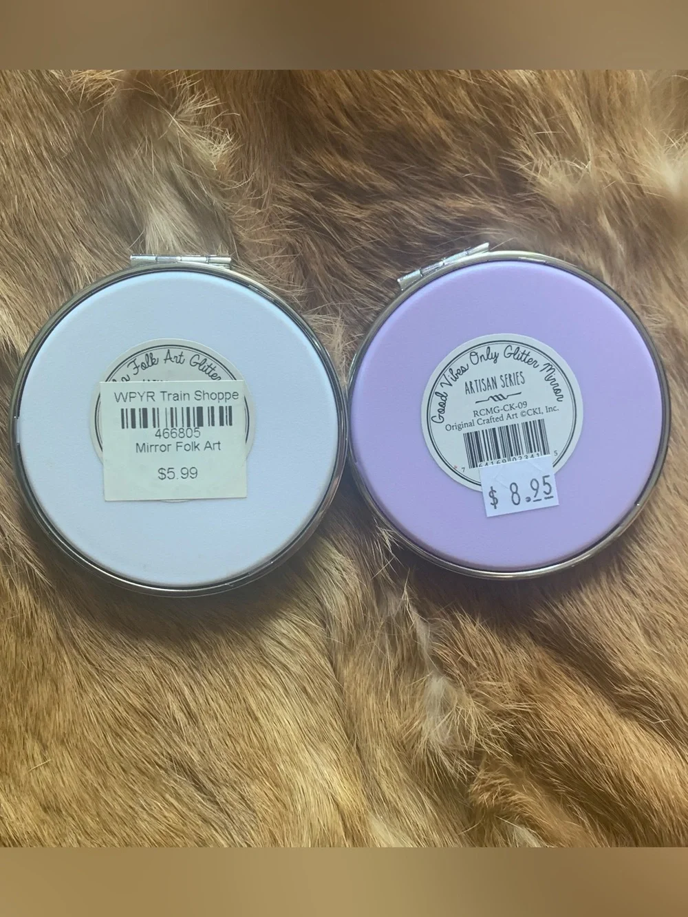 Bundle of 2 Alaska compact mirrors